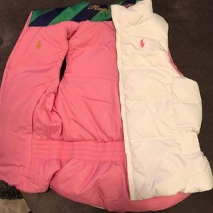 Reversible Puffer toddler vest